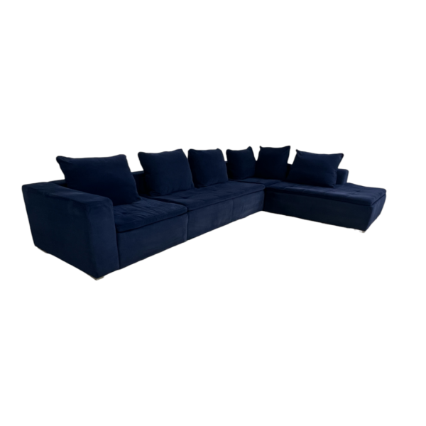 Bo Concept Blue Sectional Couch