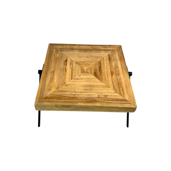 MCM Square Wooden Coffee Table - Image 7