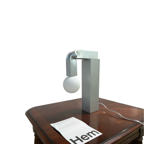 Hem Knuckle Table Lamp - Brushed Aluminum - Image 2