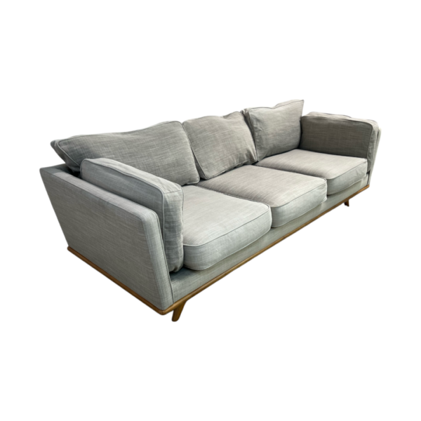 Article Timber Sofa - Rain Cloud Gray - Image 2