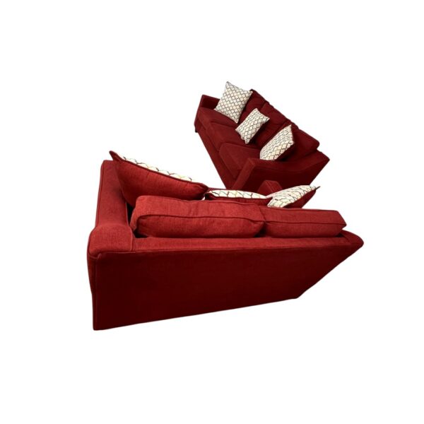 Ashley Red Couch Set - Image 7