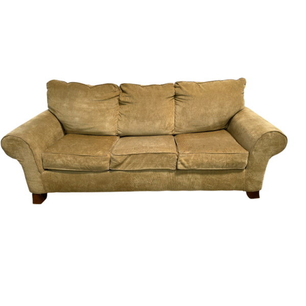 Light Brown Couch Set with Sleeper - Image 9
