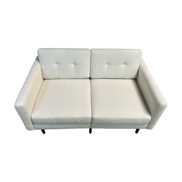 Burrow Nomad Loveseat in Ivory - Image 3