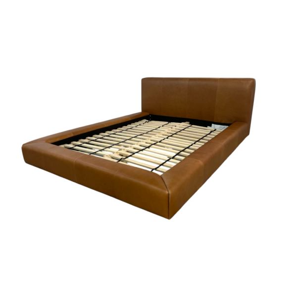 Castlery Dawson Leather Queen Size Bed - Image 3