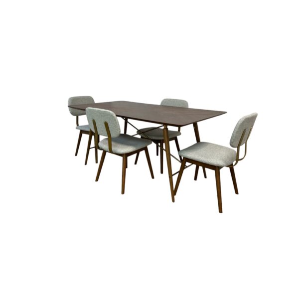 Castlery Lily Dining Table and Chairs Set - Image 3