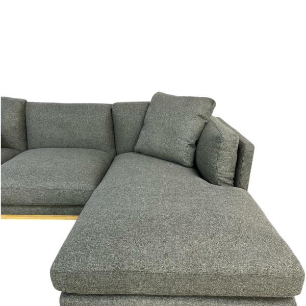 Castlery Owen Chaise Sectional Sofa Right Hand Facing, Haze - Image 4