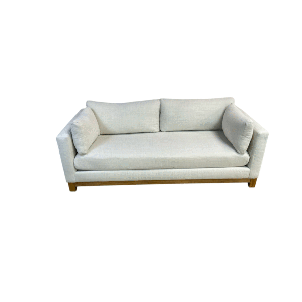 Crate and Barrel White Pacific Sofa - Image 3