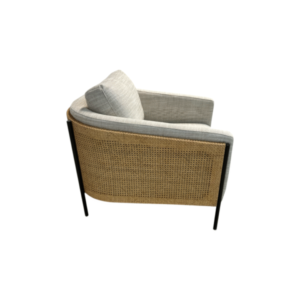Four Hands Jayda Chair Gable Taupe - Image 2