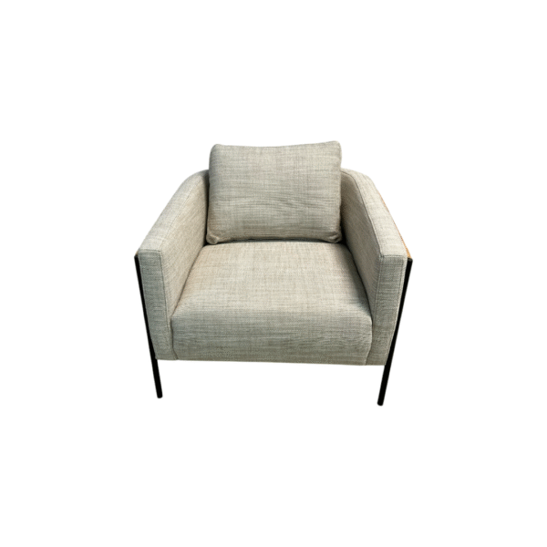 Four Hands Jayda Chair Gable Taupe - Image 3