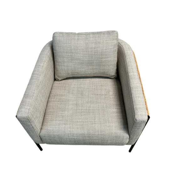 Four Hands Jayda Chair Gable Taupe - Image 5