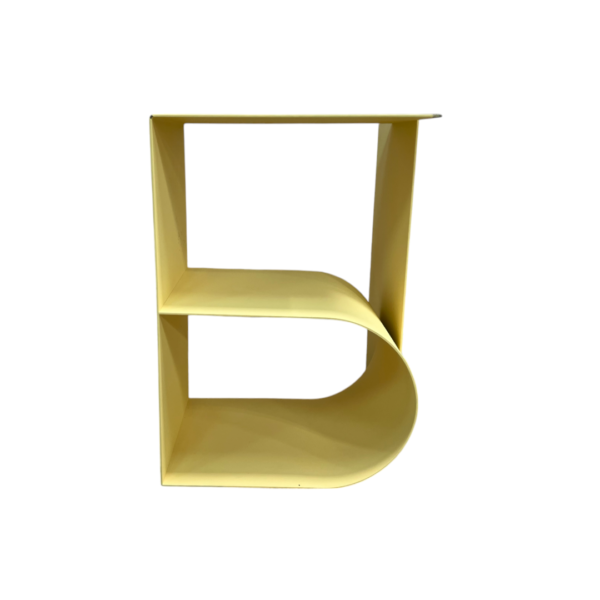 Hem Glyph Side Table Beta Wax Yellow