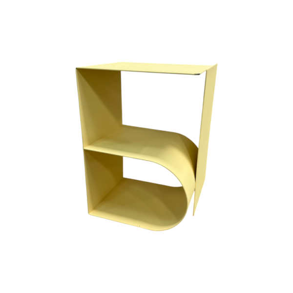 Hem Glyph Side Table Beta Wax Yellow - Image 4