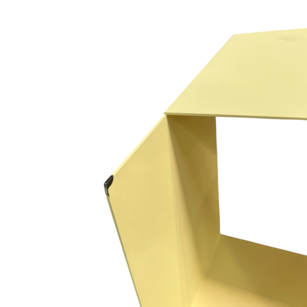 Hem Glyph Side Table Beta Wax Yellow - Image 8