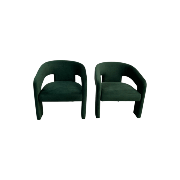 Safavieh Roseanna Modern Accent Chair Set - Forest Green