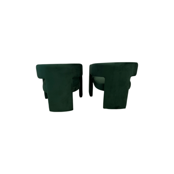 Safavieh Roseanna Modern Accent Chair Set - Forest Green - Image 6