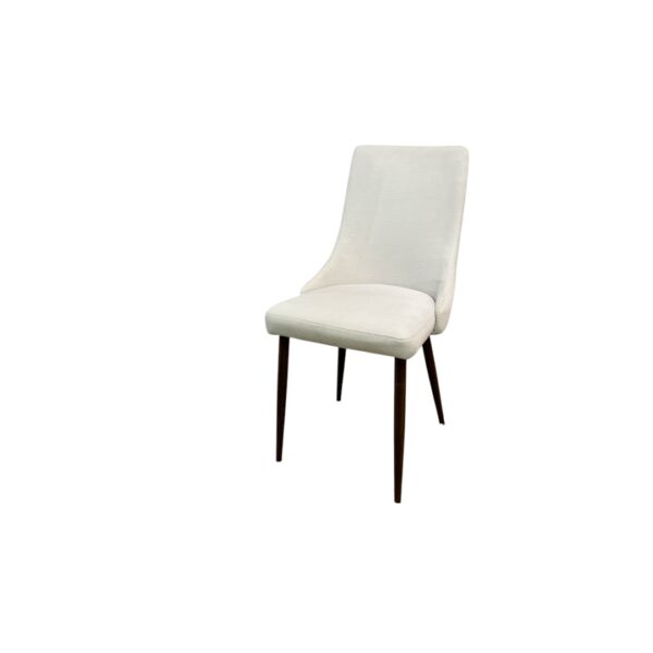West Elm White Dining Chair - Image 2