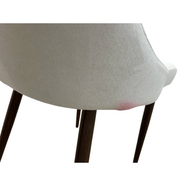 West Elm White Dining Chair - Image 5